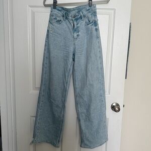 AE Super High Rise Baggy Wide Leg Jeans